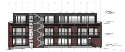 Umbau zu einem Wohngebäude